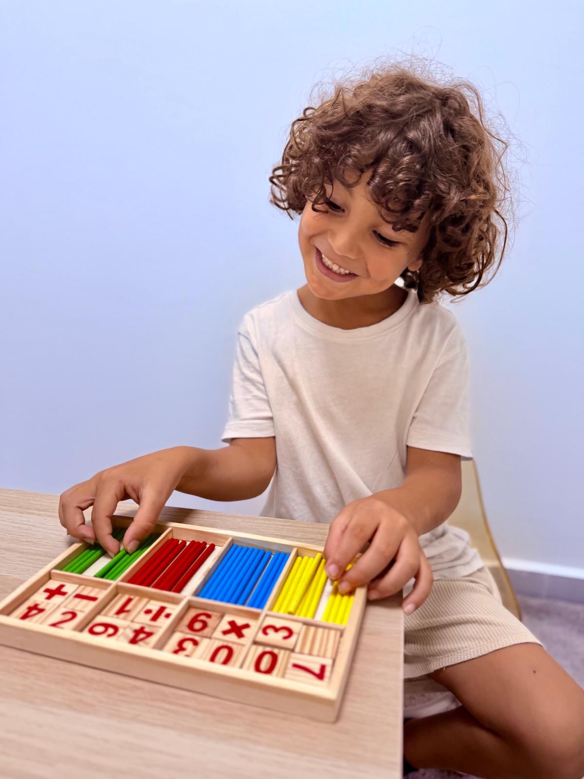 Enfant en activité psychomotrice